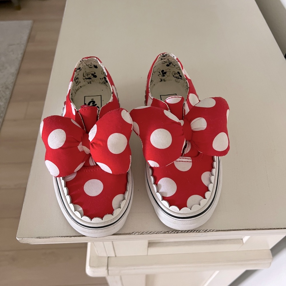 Limited edition Minnie Mouse Vans